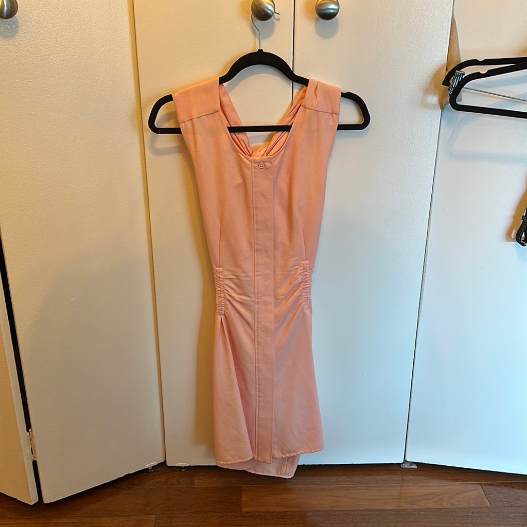 Nwt! Carven Twist Open-Back Dress In Pink. Originally Bought At Bergdorf’s.